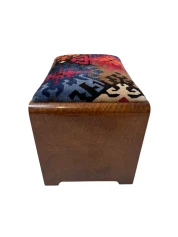 Art Deco Stool by De Coene Frères Kortrijk, 1930s
